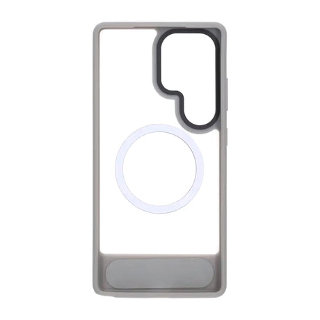 Samsung Galaxy S25 Ultra Deksel med stativ MagSafe Grå
