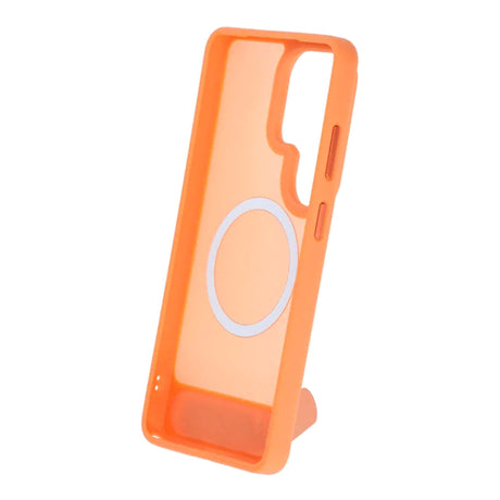 Samsung Galaxy S26 Ultra-deksel med MagSafe-stativ Oransje