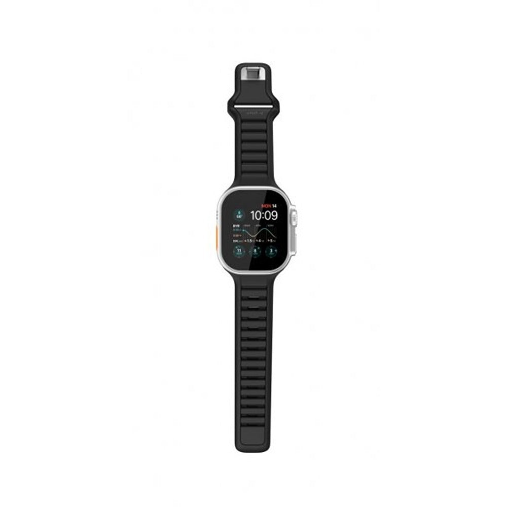 KeyBudz Apple Watch 44/45/46mm/Apple Watch Ultra Armbånd Journey Carbon Black