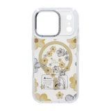 iPhone 17 Pro Max Deksel med blomstermønster MagSafe Gul