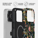 Burga iPhone 17 Pro Max Deksel Tough MagSafe Bloomy Garden