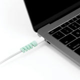 Bluelounge CableCoil Mini - 8-pakning Blå