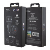 BMW Mobillader til bil M Car Charger USB-A/USB-C PD + QC 3.0 36W