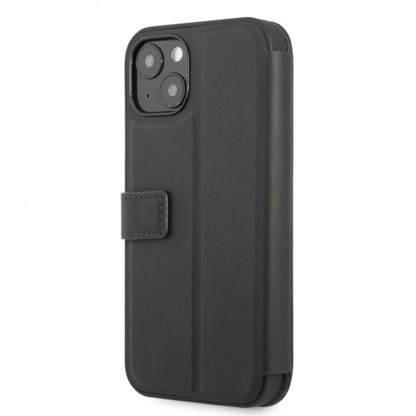 BMW iPhone 13 Etui Tricolor Carbon Effect Svart