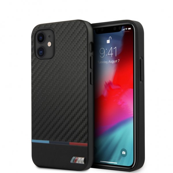 BMW iPhone 12 Mini Deksel Tricolore Svart