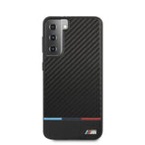 BMW Samsung Galaxy S21 Plus Deksel Dynamic Carbon Svart