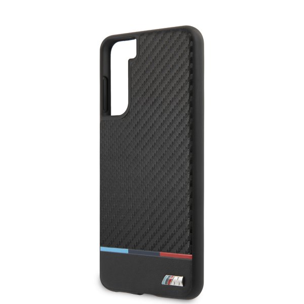 BMW Samsung Galaxy S21 Plus Deksel Dynamic Carbon Svart