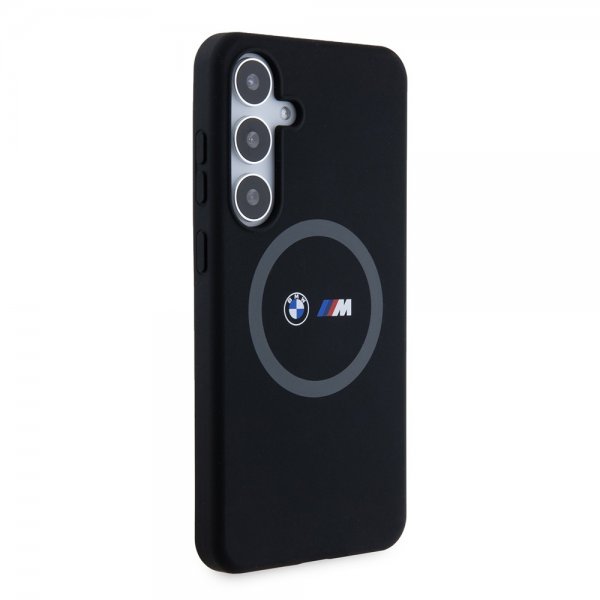 BMW Samsung Galaxy S24 Plus Deksel Printed Logos MagSafe Svart