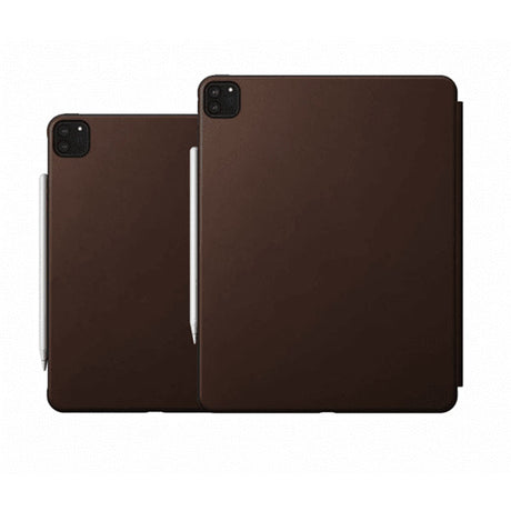 Nomad iPad Pro 12.9 (gen 4/5/6) Etui Modern Leather Folio Rustic Brown