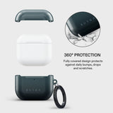 Burga AirPods 4 Deksel Design Black Hole