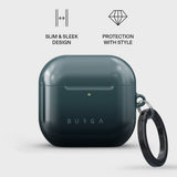Burga AirPods 4 Deksel Design Black Hole