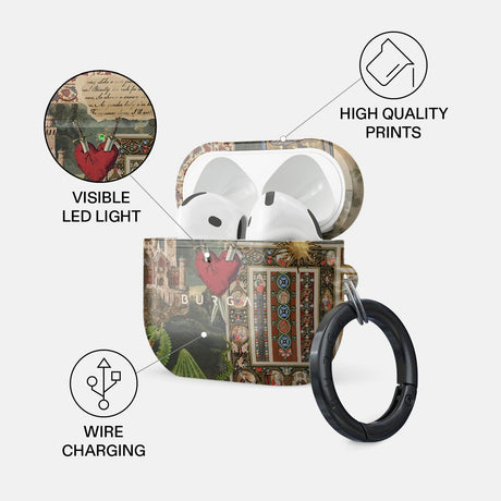 Burga AirPods 4 Deksel Design Oath