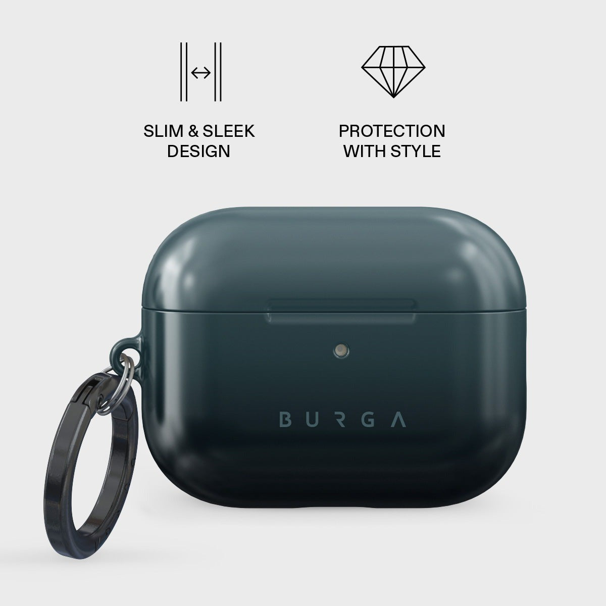 Burga AirPods Pro 3 Deksel Design Black Hole