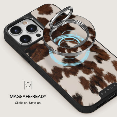 Burga Holder Mobilring MagSafe Celestial Sølv