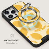 Burga Holder Mobilring MagSafe Lemon Tart Sølv