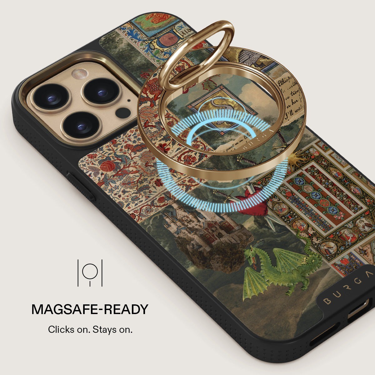 Burga Holder Mobilring MagSafe Oath Gull