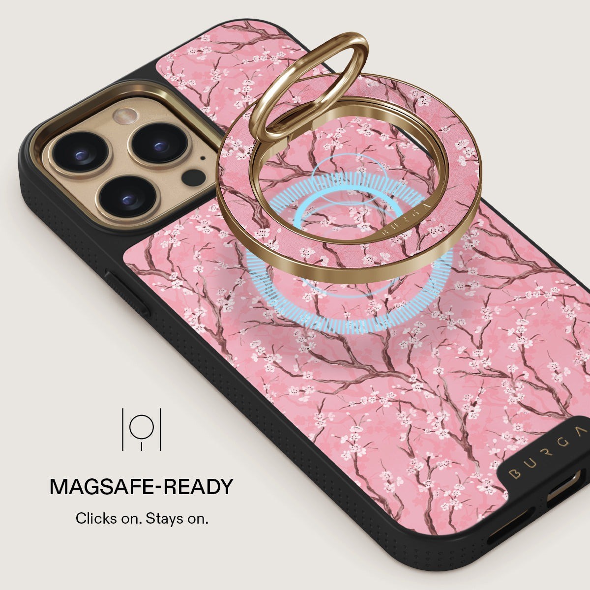 Burga Holder Mobilring MagSafe Sakura Gull