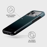 Burga iPhone 17 Pro Deksel Tough MagSafe Black Hole