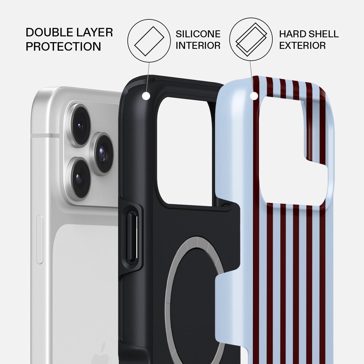 Burga iPhone 17 Pro Deksel Tough MagSafe Offline