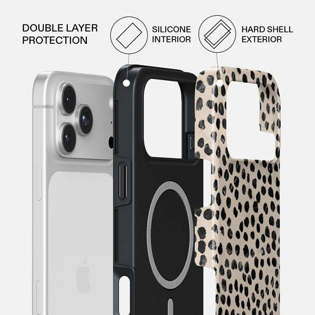 Burga iPhone 18 Pro Max Deksel Tough MagSafe Almond Latte
