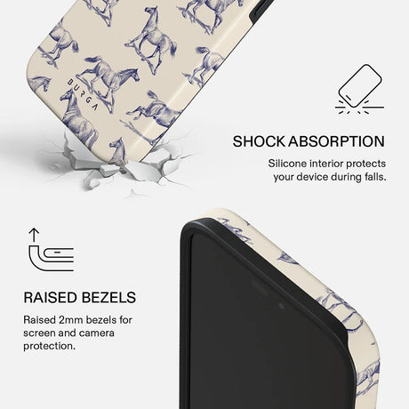 Burga iPhone 18 Pro Max Deksel Tough MagSafe Derby Race