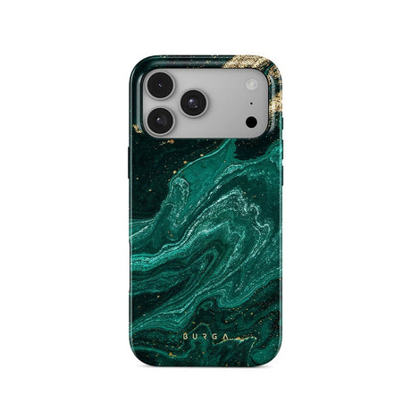 Burga iPhone 18 Pro Max Deksel Tough MagSafe Emerald Pool
