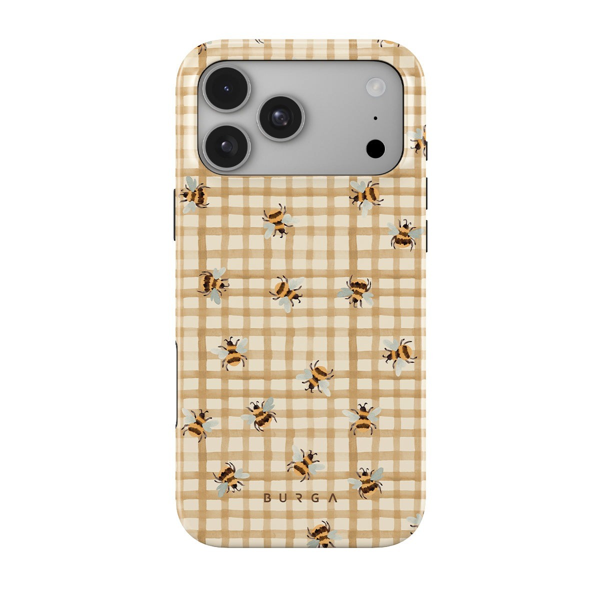 Burga iPhone 18 Pro Max Deksel Tough MagSafe Honeycomb