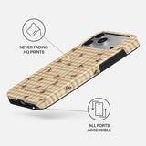 Burga iPhone 18 Pro Max Deksel Tough MagSafe Honeycomb