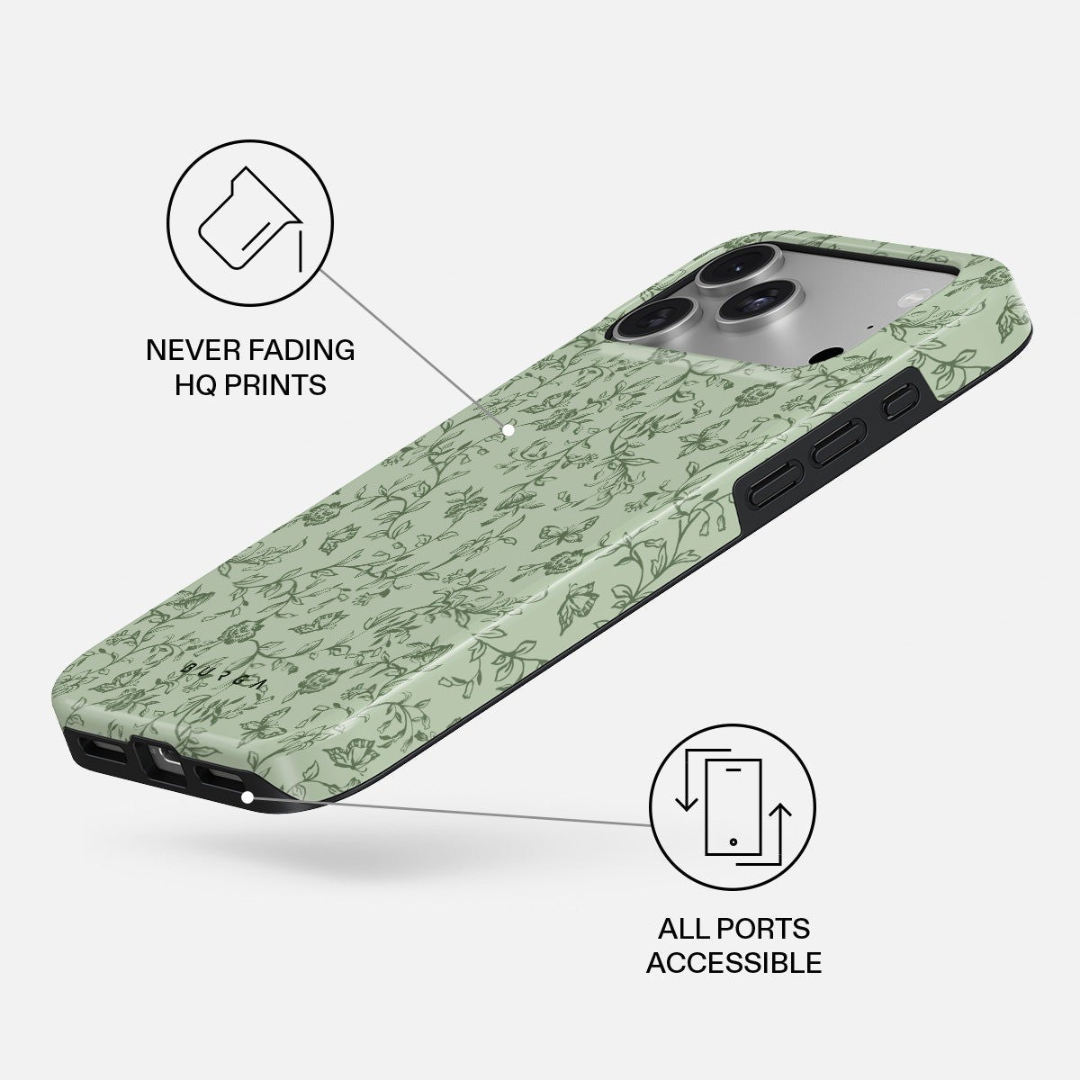 Burga iPhone 18 Pro Max Deksel Tough MagSafe Lost in Thought