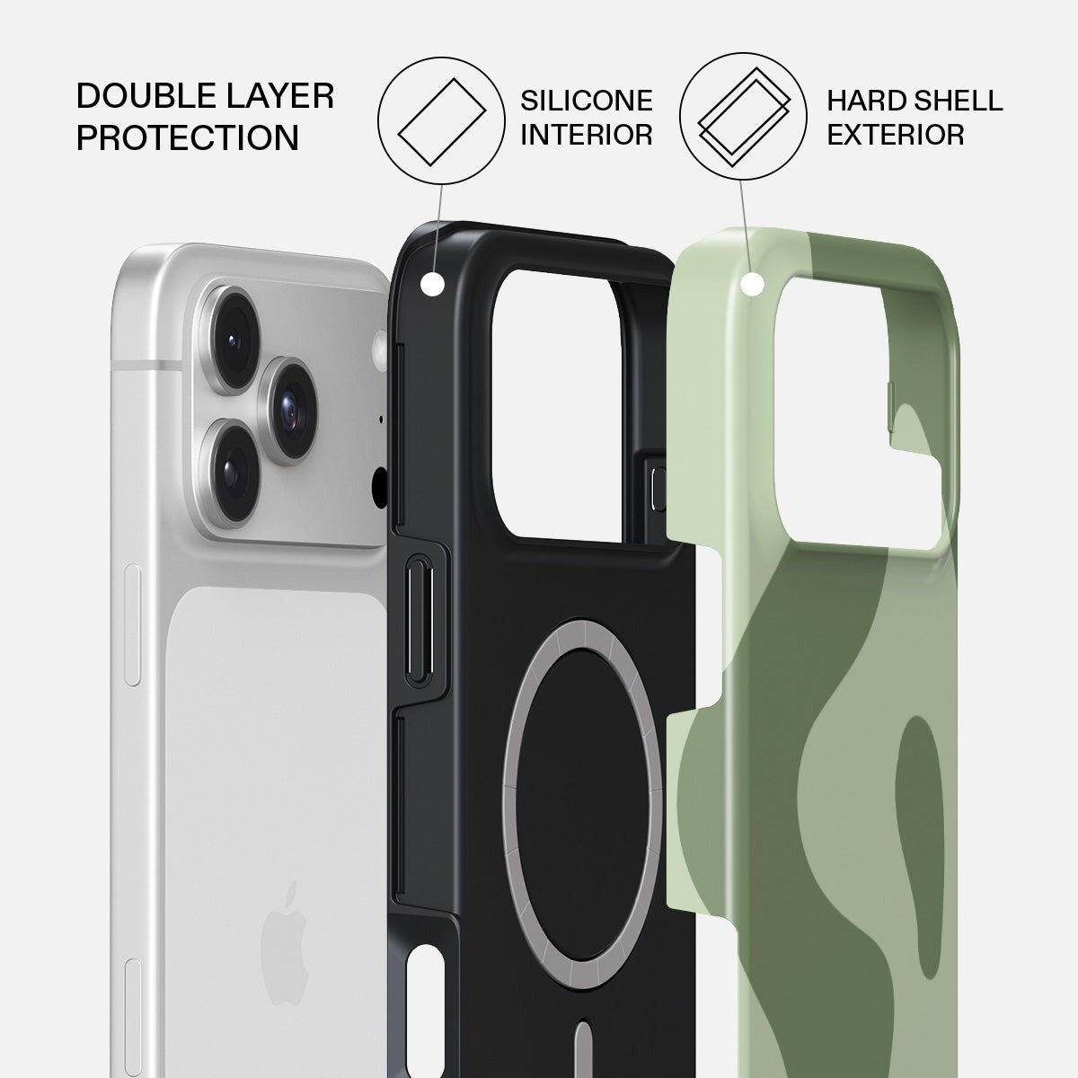 Burga iPhone 18 Pro Max Deksel Tough MagSafe No Rush