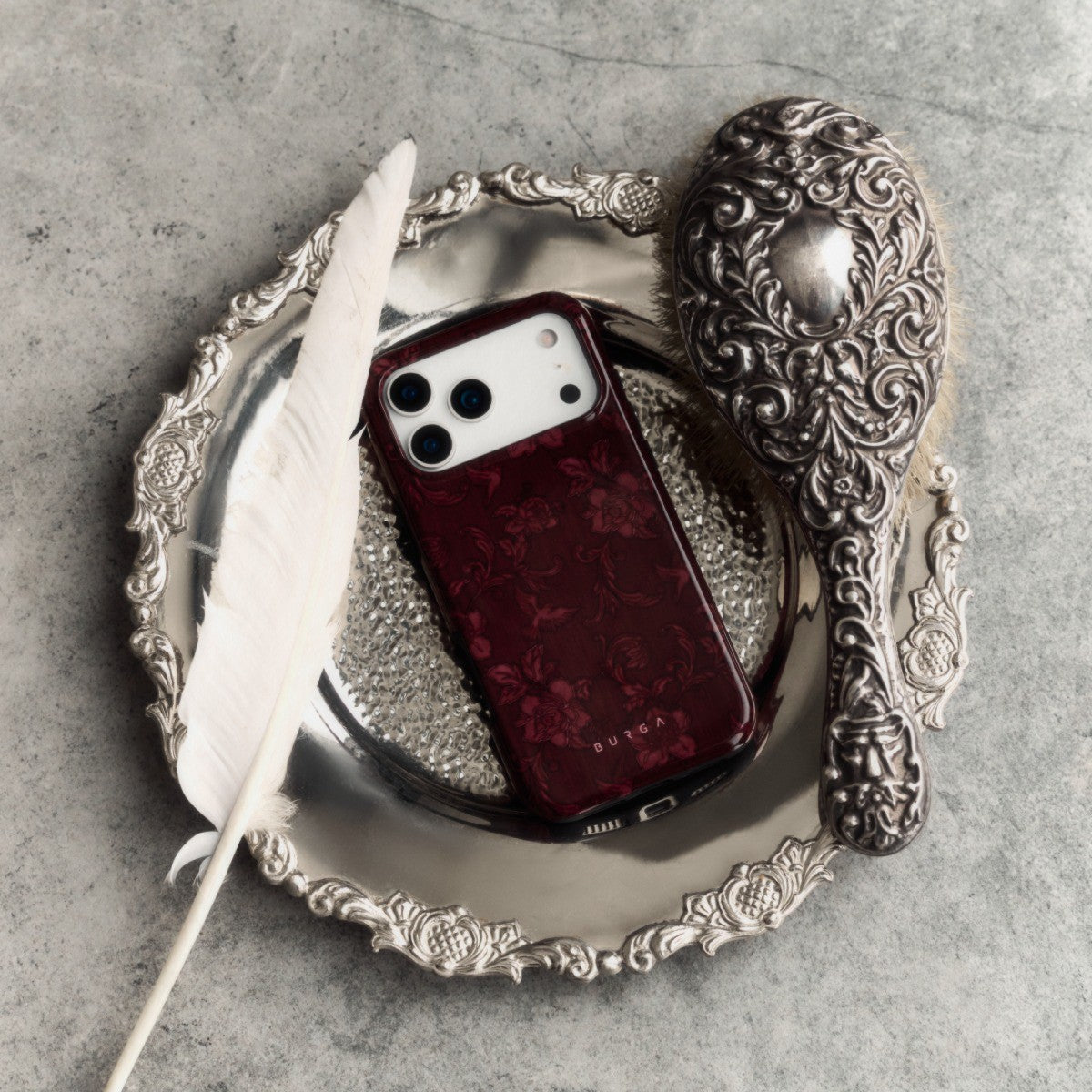 Burga iPhone 18 Pro Deksel Tough MagSafe Capulet