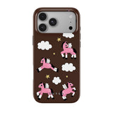 Burga iPhone 18 Pro Deksel Tough MagSafe Cloud Hopping