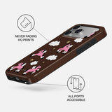 Burga iPhone 18 Pro Deksel Tough MagSafe Cloud Hopping