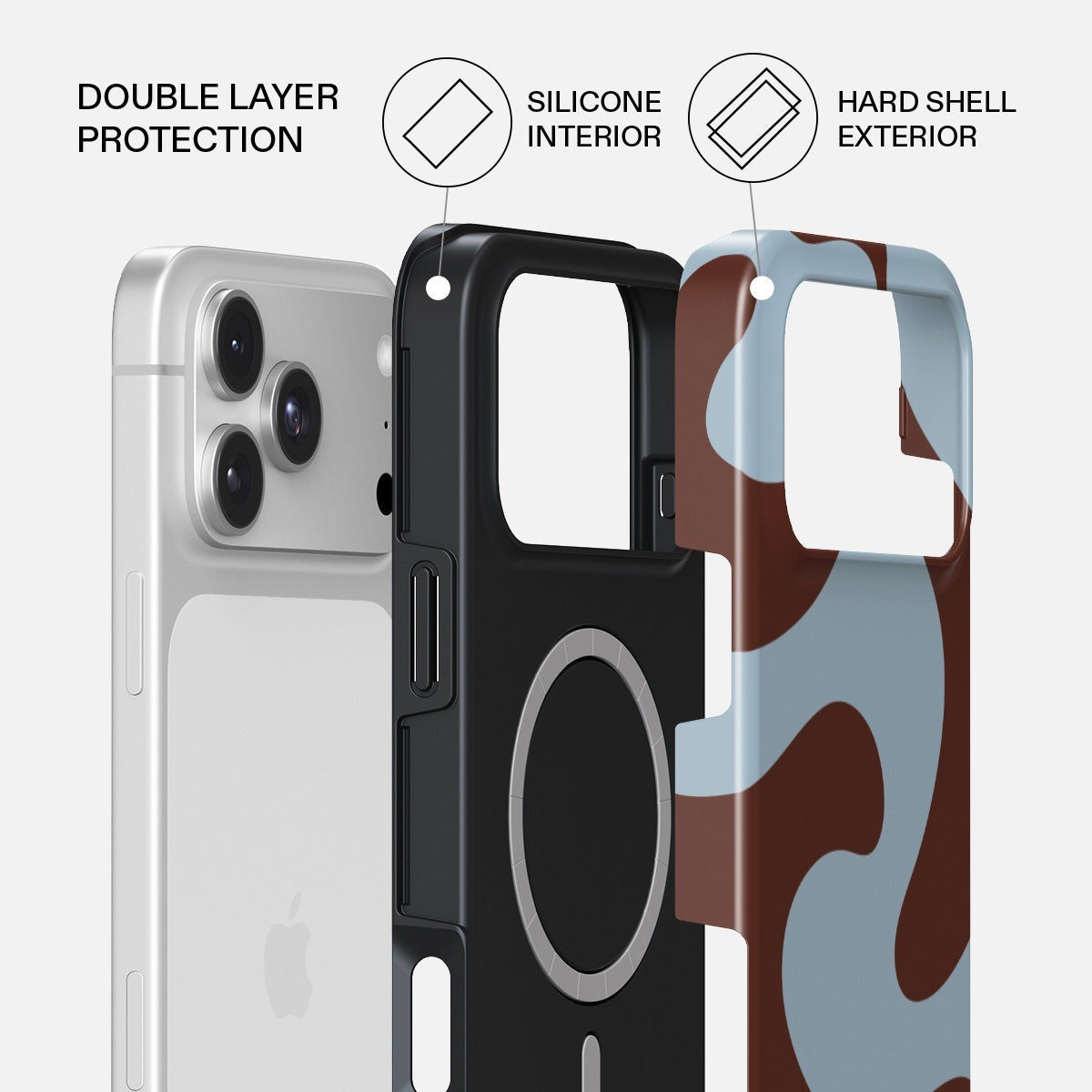 Burga iPhone 18 Pro Deksel Tough MagSafe Core