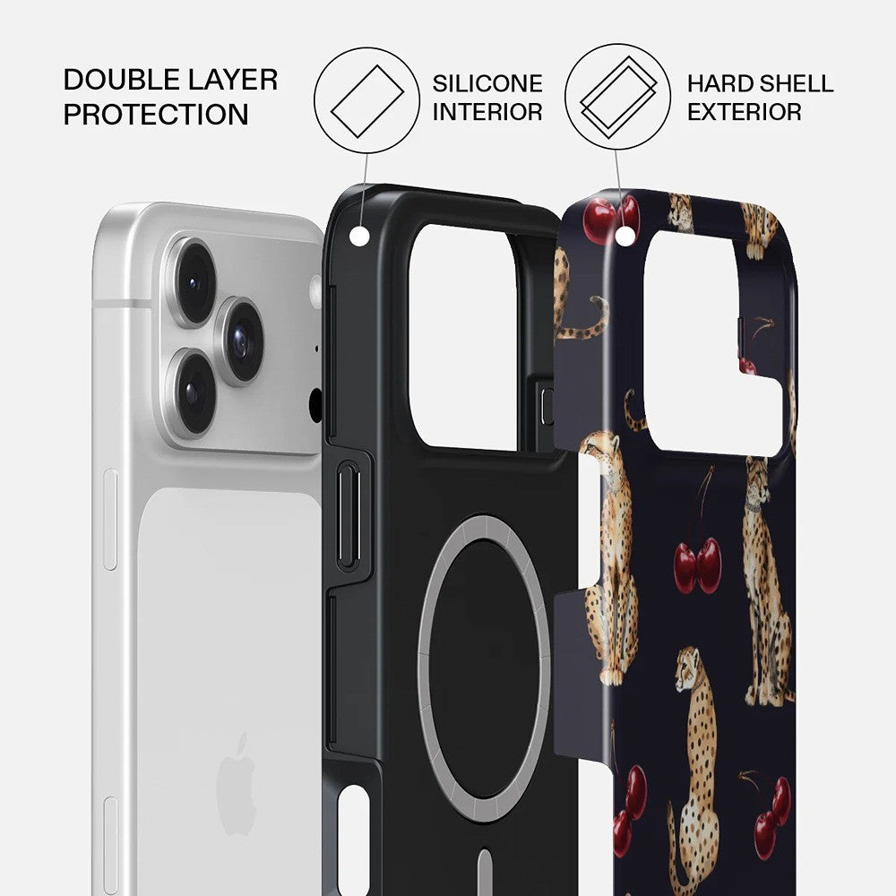 Burga iPhone 18 Pro Deksel Tough MagSafe Cougar