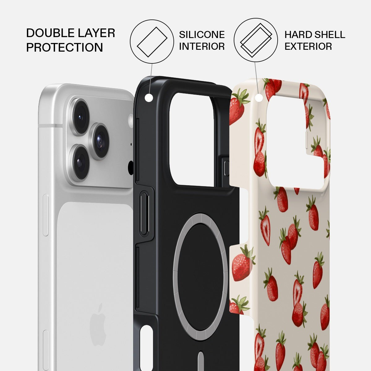 Burga iPhone 18 Pro Deksel Tough MagSafe Freshly Picked