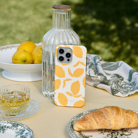 Burga iPhone 18 Pro Deksel Tough MagSafe Lemon Tart