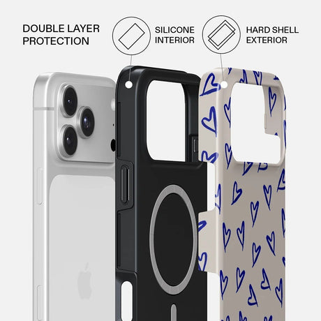 Burga iPhone 18 Pro Deksel Tough MagSafe Love Me Right