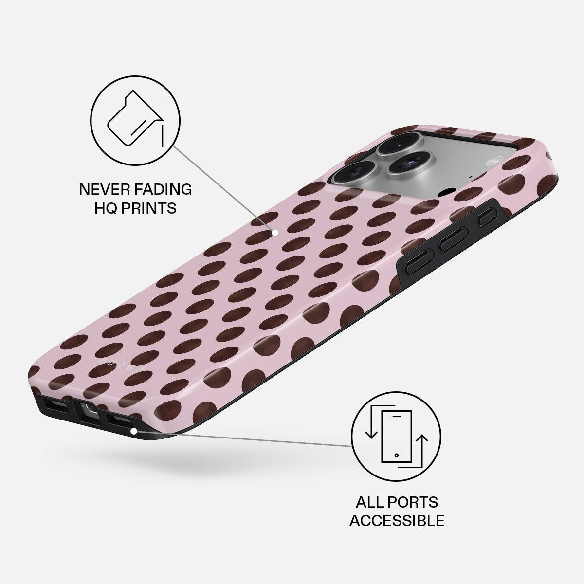 Burga iPhone 18 Pro Deksel Tough MagSafe New Crush