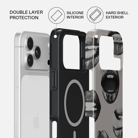 Burga iPhone 18 Pro Deksel Tough MagSafe Next Mistake