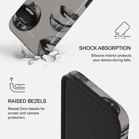 Burga iPhone 18 Pro Deksel Tough MagSafe Next Mistake