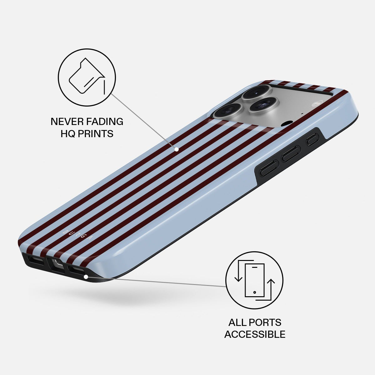 Burga iPhone 18 Pro Deksel Tough MagSafe Offline
