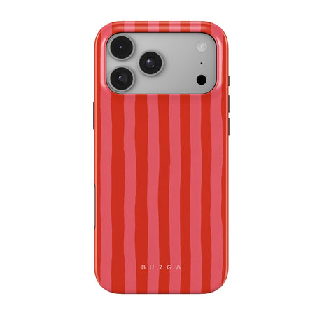 Burga iPhone 18 Pro Deksel Tough MagSafe Pomegranate