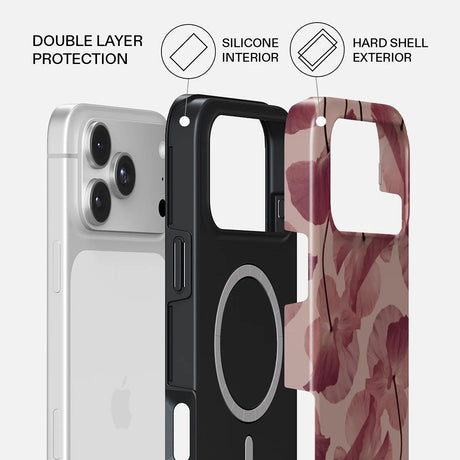 Burga iPhone 18 Pro Deksel Tough MagSafe Tender Kiss