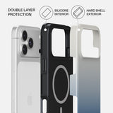 Burga iPhone 18 Pro Deksel Tough MagSafe Zero Gravity