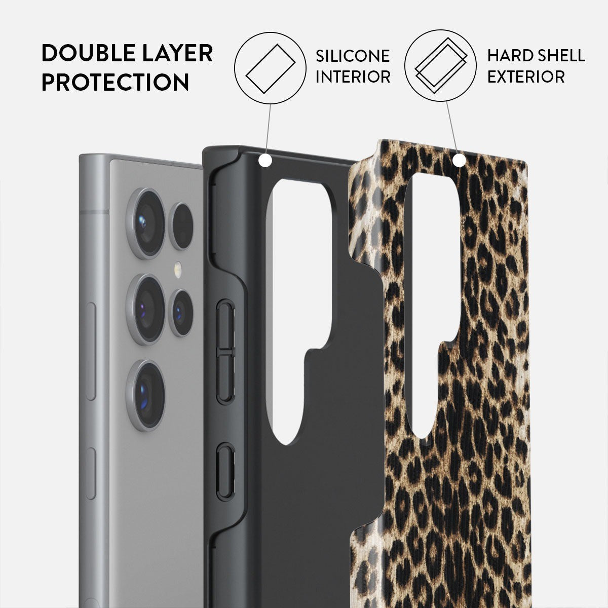 Burga Samsung Galaxy S24 Ultra Deksel Tough Player
