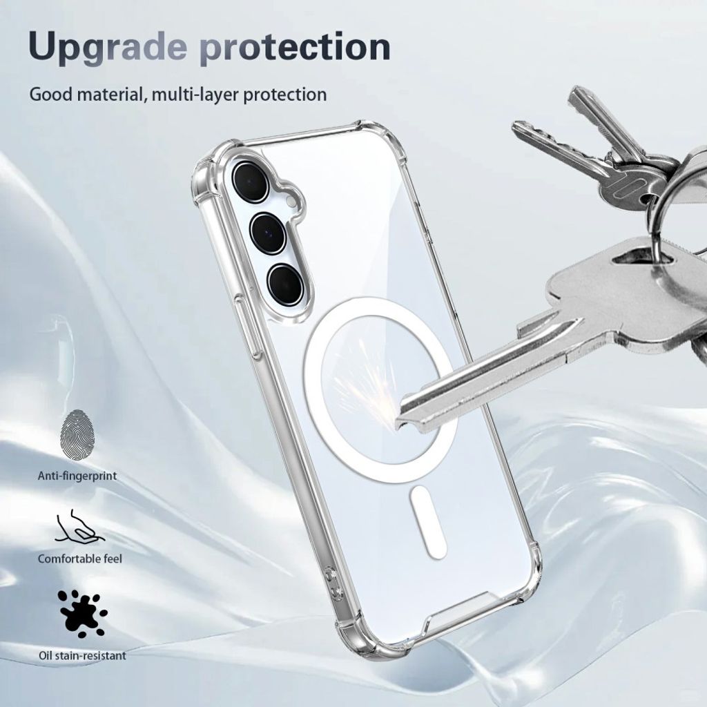 Samsung Galaxy S25 FE/S26 FE Deksel MagSafe Klar