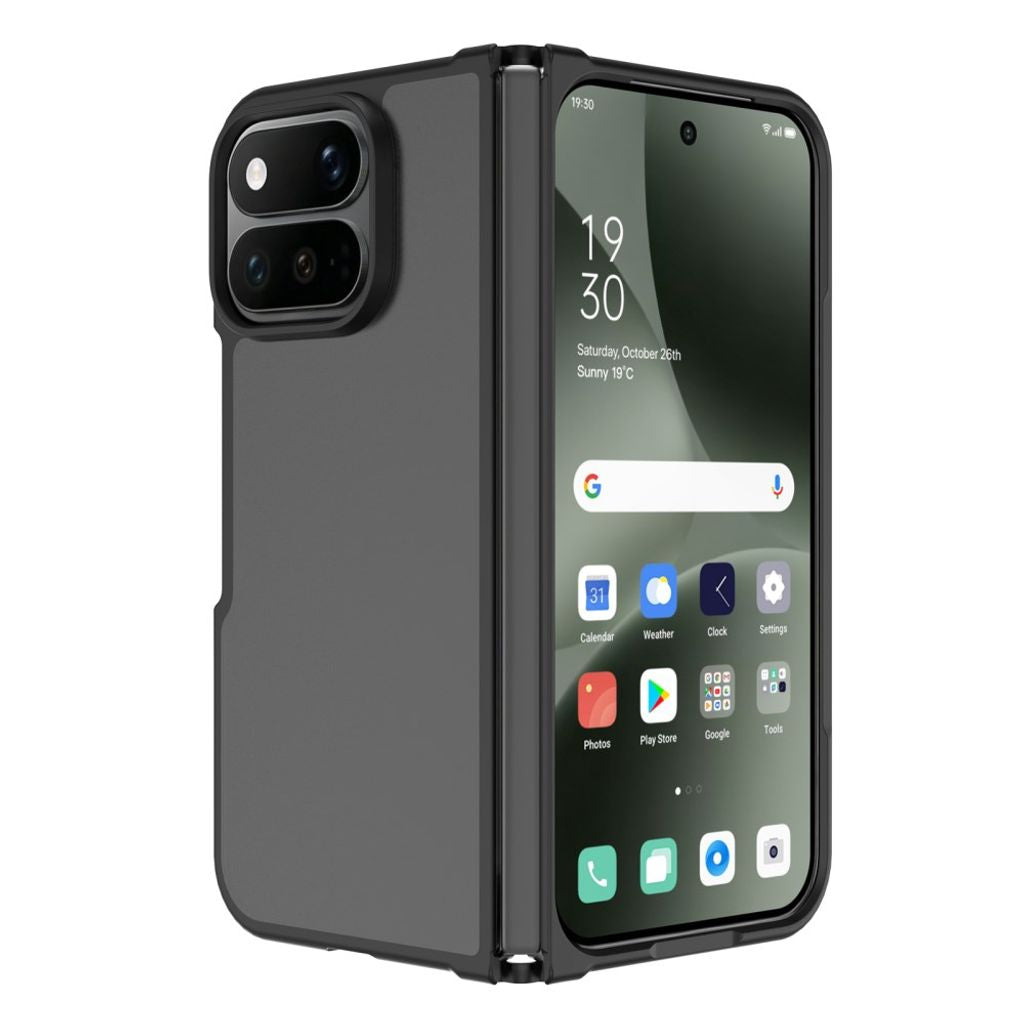 Google Pixel 11 Pro Fold Deksel Frosted Svart