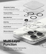 Ringke iPhone 15 Pro Max Kamerabeskytter Camera Protector Glass 2-pakning