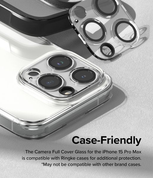 Ringke iPhone 15 Pro Max Kamerabeskytter Camera Protector Glass 2-pakning